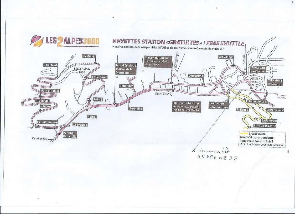 Appartamento Au Coeur De La Station Les Deux Alpes